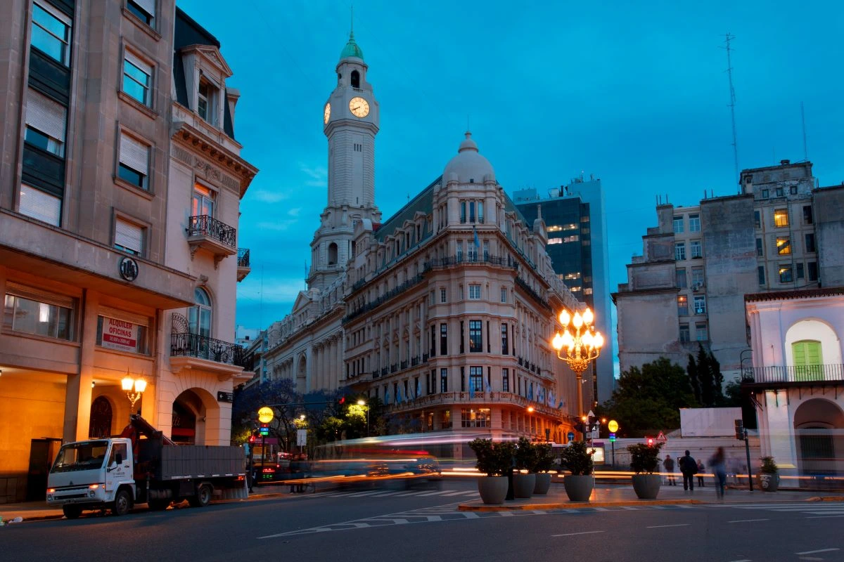 Downtown Buenos Aires, in Argentina, where a new CBI program has been proposed.